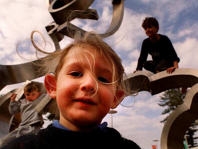 Children at the Manly Jazz festival in 2000. Picture: Tara Johns