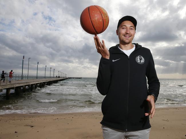 Australian basketballer Ryan Broekhoff had humble beginnings in Frankston, but Delly says he’s ready to take on the best in the NBA. Picture: Michael Klein