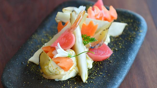 The house pickles on sheep’s yoghurt. Picture: Nicki Connolly