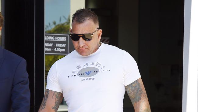 Shane Bowden outside the Southport court earlier this month. Picture: Tertius Pickard