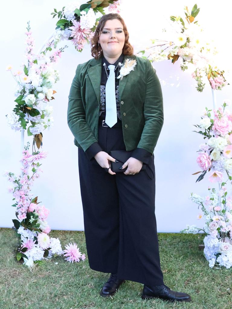 Poppy at the 2024 St Ursula's College formal.
