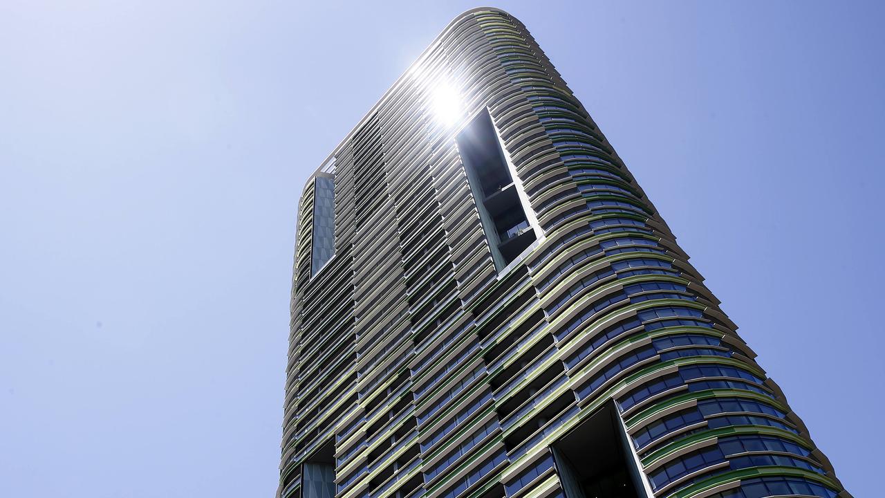 The Opal Tower at Sydney Olympic Park. Picture: John Appleyard