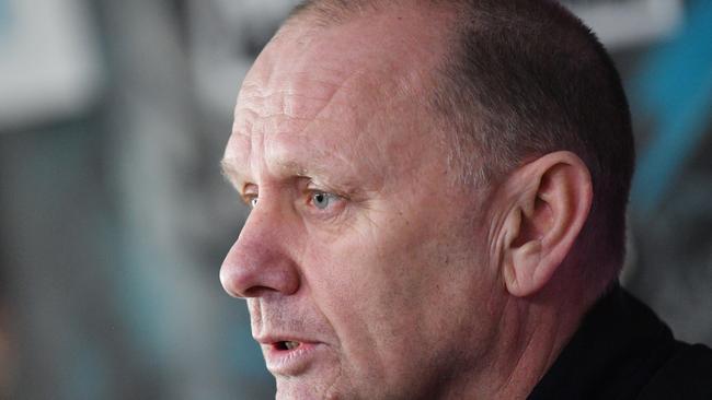 Port Adelaide coach Ken Hinkley believes representative football should return to the calendar on an annual basis. Picture: AAP/David Mariuz