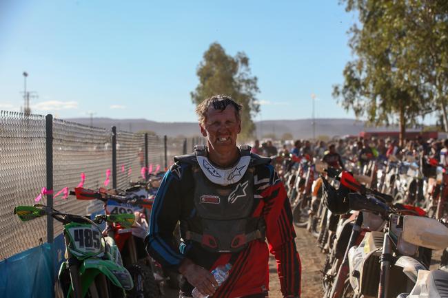 The 2019 Tatts Finke Desert Race was dirty work for competitors. Pic: MATT HENDERSON