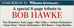 A special 8-page tribute to Bob Hawke.