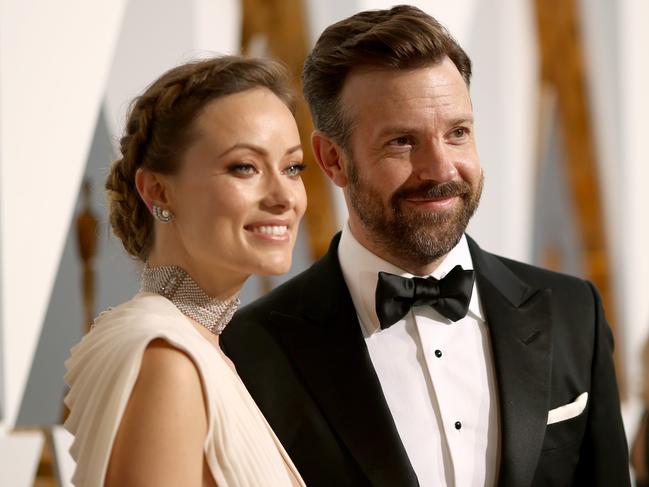 Olivia Wilde and Jason Sudeikis “don’t speak to each other.” Picture: Christopher Polk/Getty Images