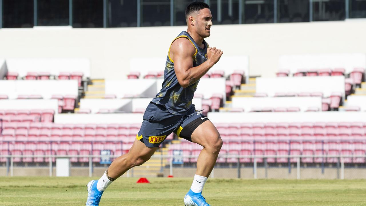 Valentine Holmes returns from the NFL. Picture: North Queensland Cowboys.