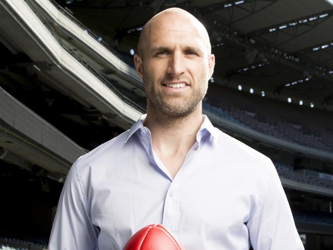 Chris Judd is joining the Triple M football commentary team in 2017. Pic supplied by Triple M.