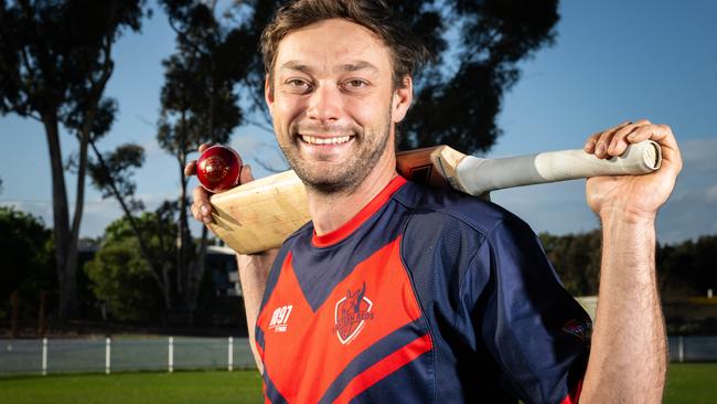 East Torrens all-rounder Josh Barrett. Picture: Morgan Sette