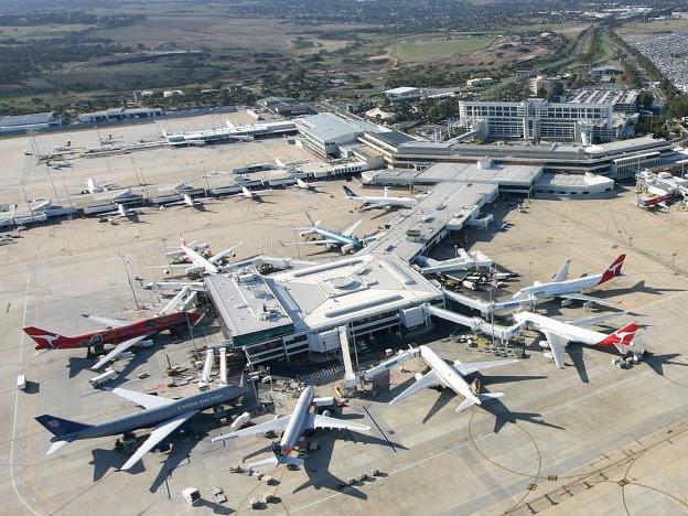 Generic aerial photo of Melbourne Airport. Suppied