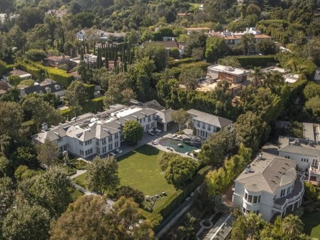 The 10-bedroom, 13 bathroom property from above. Picture: Realtor