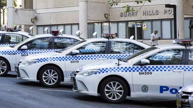 Surry Hills Police Station.