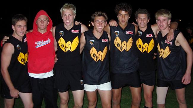 Lance Franklin after being selected in the Western Australia under-16 squad.