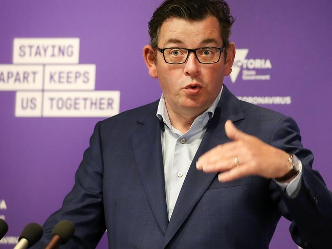 Victorians are sick of Daniel Andrews’ ‘rules’. Picture: NCA / NewsWire / Ian Currie