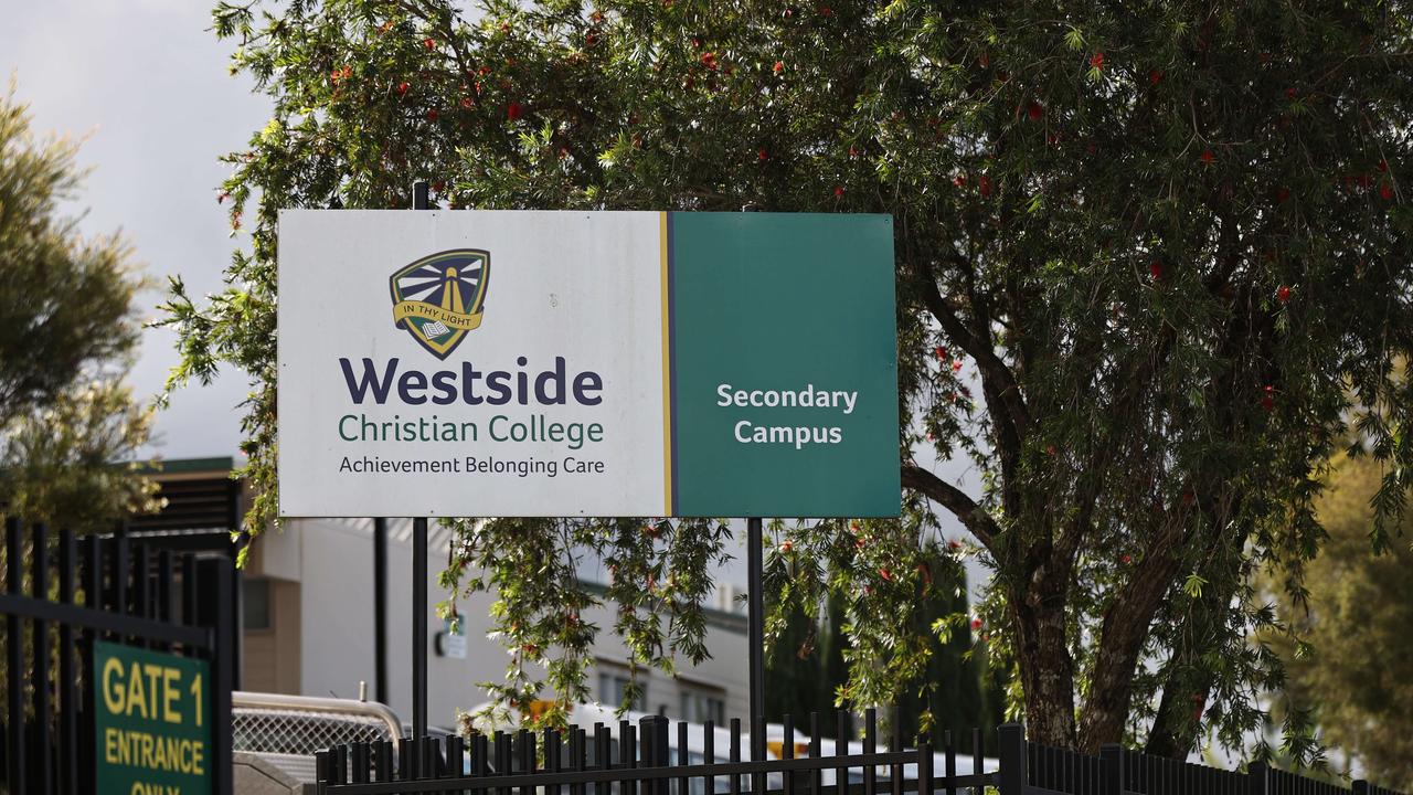 Westside Christian College in Goodna. Pics Tara Croser.