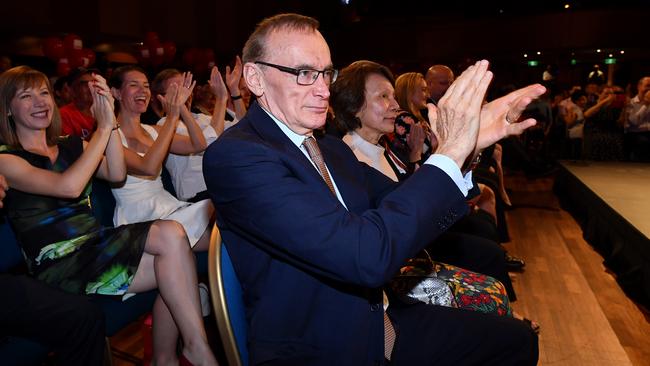 Friend of China Bob Carr entered the campaign in multicultural electorates this week. Picture: Joel Carrett/AAP