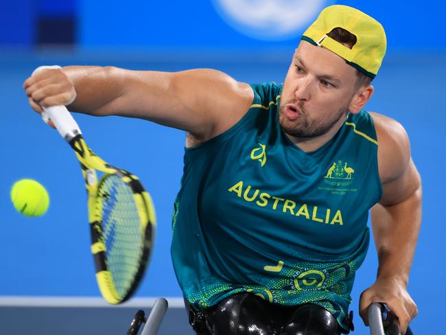 Dylan Alcott. Picture: Carmen Mandato/Getty Images