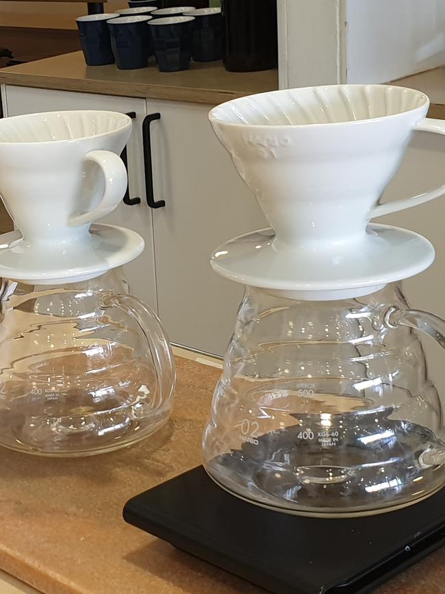 Frankly My Dear pour-over coffees get “rave reviews” with Lenny’s friends. Photo: Isabell Petrinic