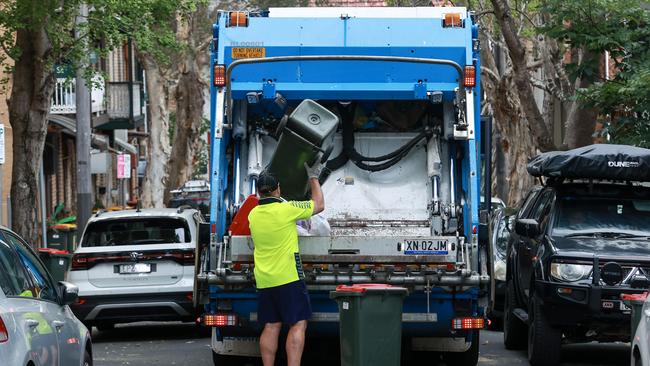 Some multi unit development waste collection services are being outsourced to private contractors. Picture: Justin Lloyd.