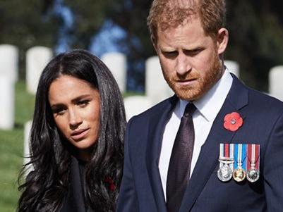 Harry and Meghan's remembrance day photo.