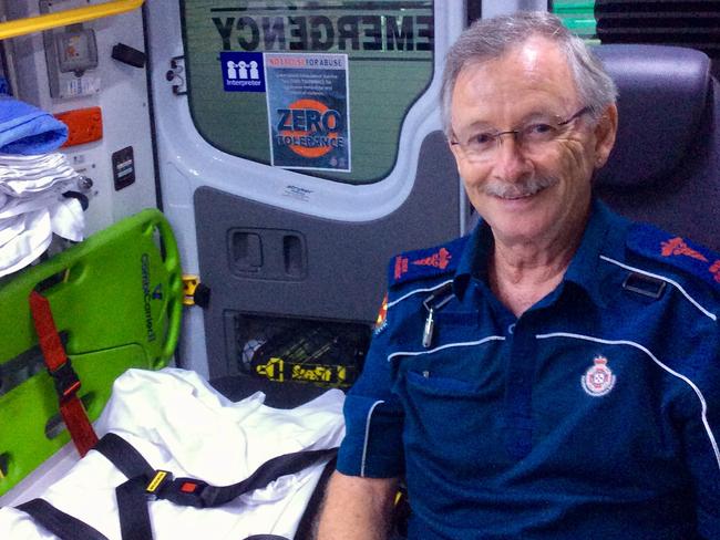 After 44-and-a-half years QAS paramedic Gary Cotterill has retired. During his career he worked in Childers, Emerald and Yeppoon.