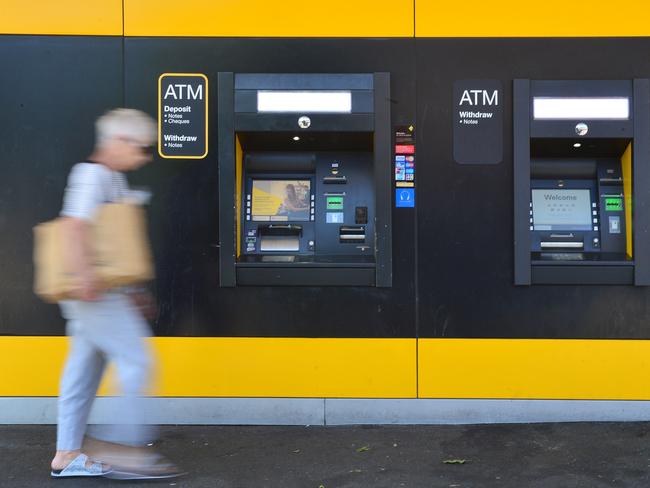 New figures reveal almost one in three ATMs has been removed from South Australia state since 2019. Picture: NCA Newswire / Nicki Connolly