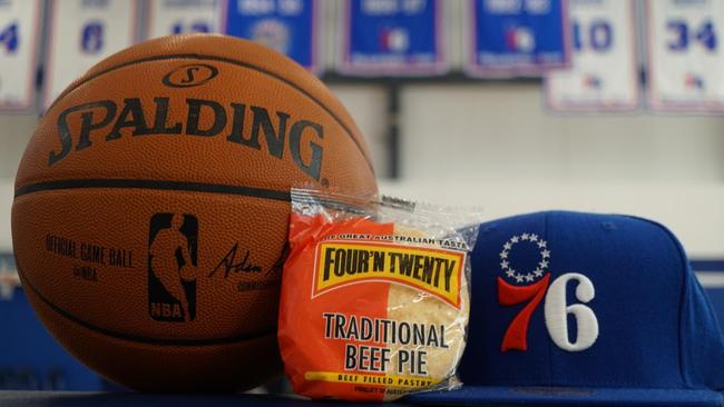 The pie brand expended into the US and struck a deal with the Philadelphia 76ers.