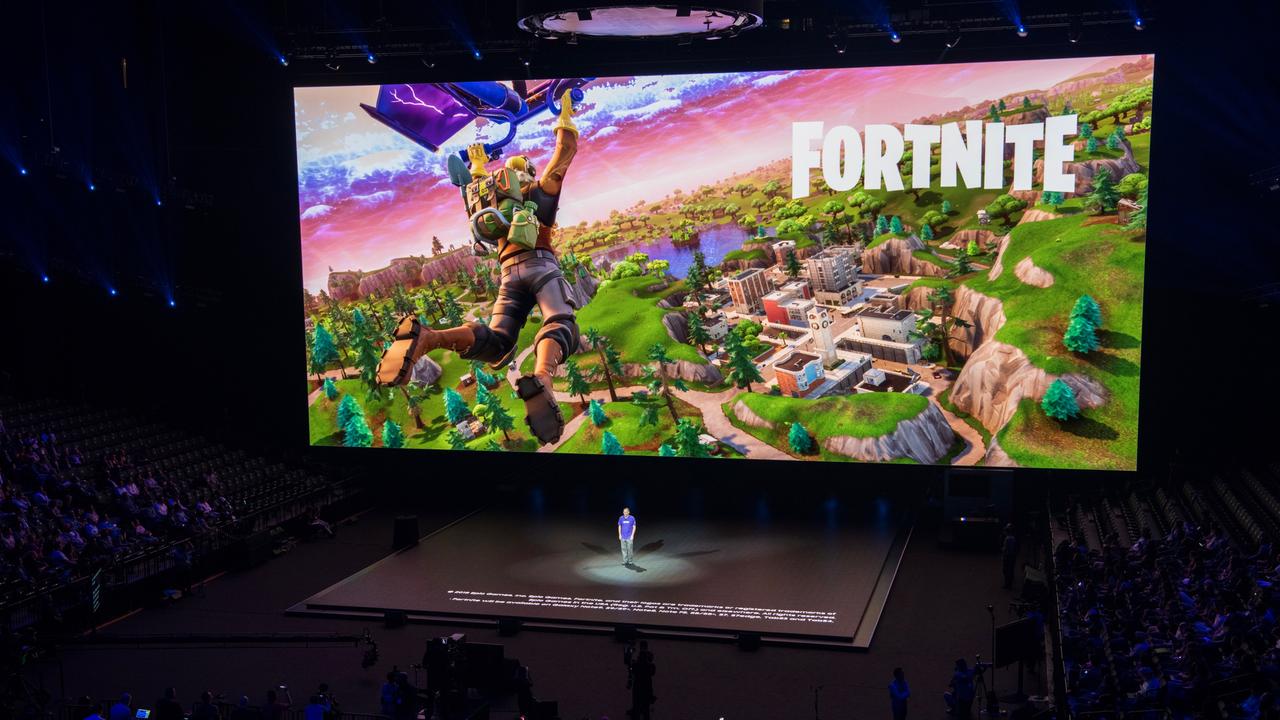 Samsung revealed a partnership with Epic Games at the launch of its Galaxy Note 9 smartphone in New York. Picture: Jennifer Dudley-Nicholson