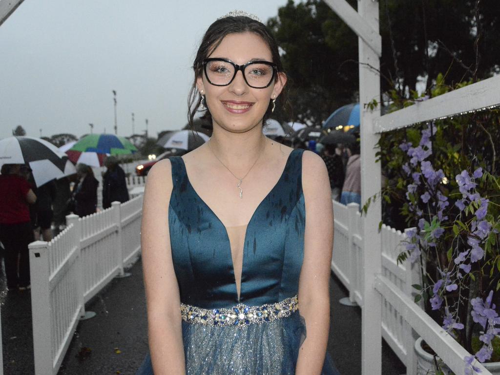 Georgie Fullelove at Wilsonton State High School formal at Clifford Park Racecourse, Wednesday, November 13, 2024. Picture: Tom Gillespie