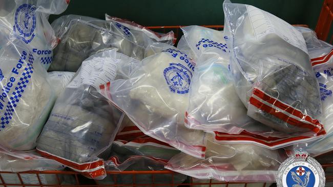 Bags of drugs found at McDonald’s house.