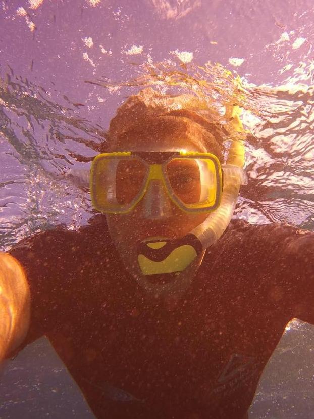 The biology teacher also ran a school diving program at the nearby Gordons Bay.