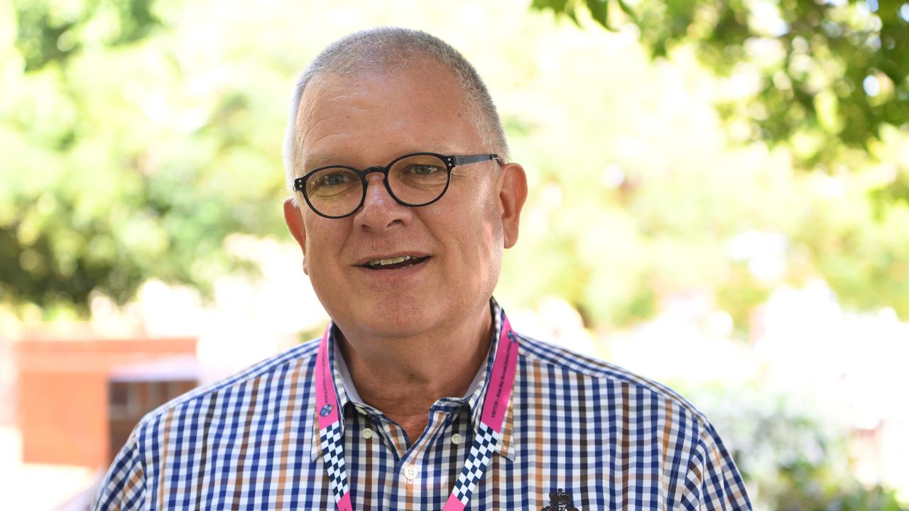 Queensland Police Union of Employees general secretary Mick Barnes.