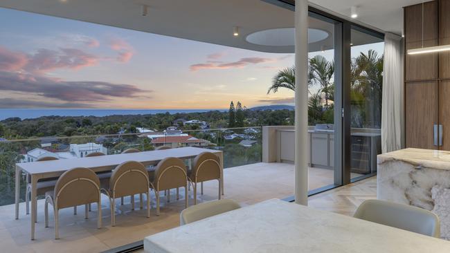 The view from 18 Pacific Vista Drive, Byron Bay