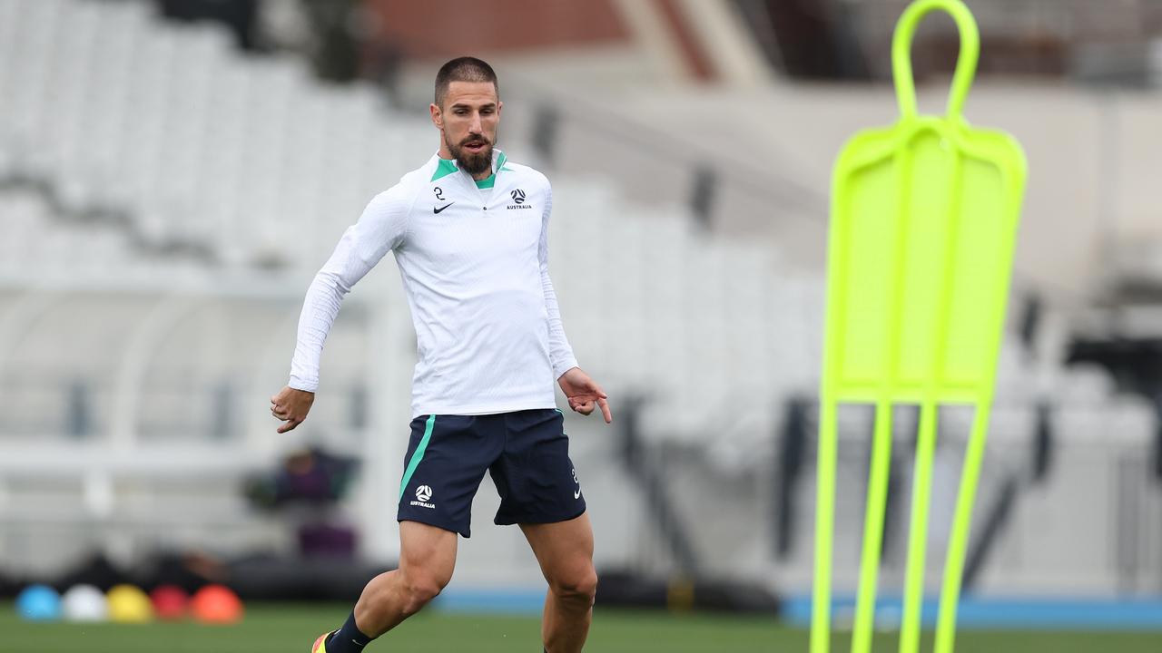 Milos Degenek is thrilled to be back in the Socceroos squad. Picture: Robert Cianflone/Getty Images