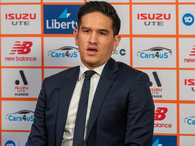 Kaz Patafta is committed to rebuilding Brisbane Roar.