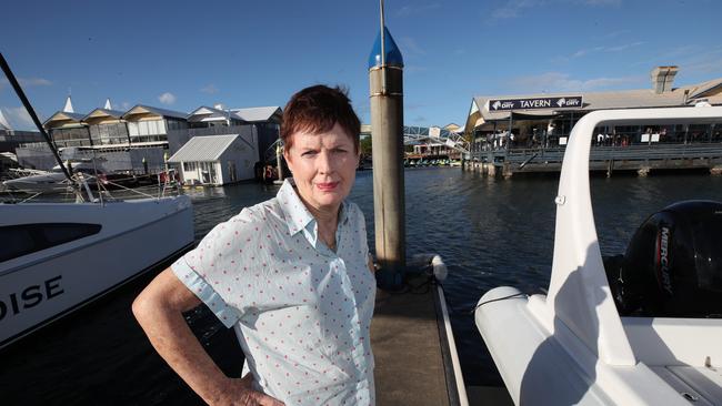 Leader of the Main Beach Association, Sue Donovan. Picture Glenn Hampson.