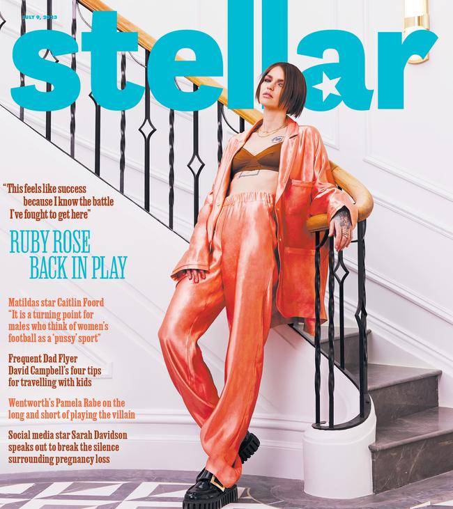 Ruby Rose on the cover of this weekend’s Stellar.