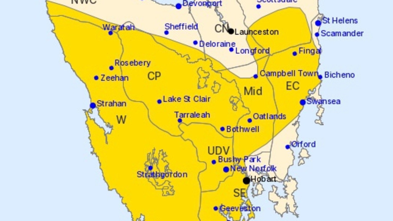State to be battered by 120km/h winds