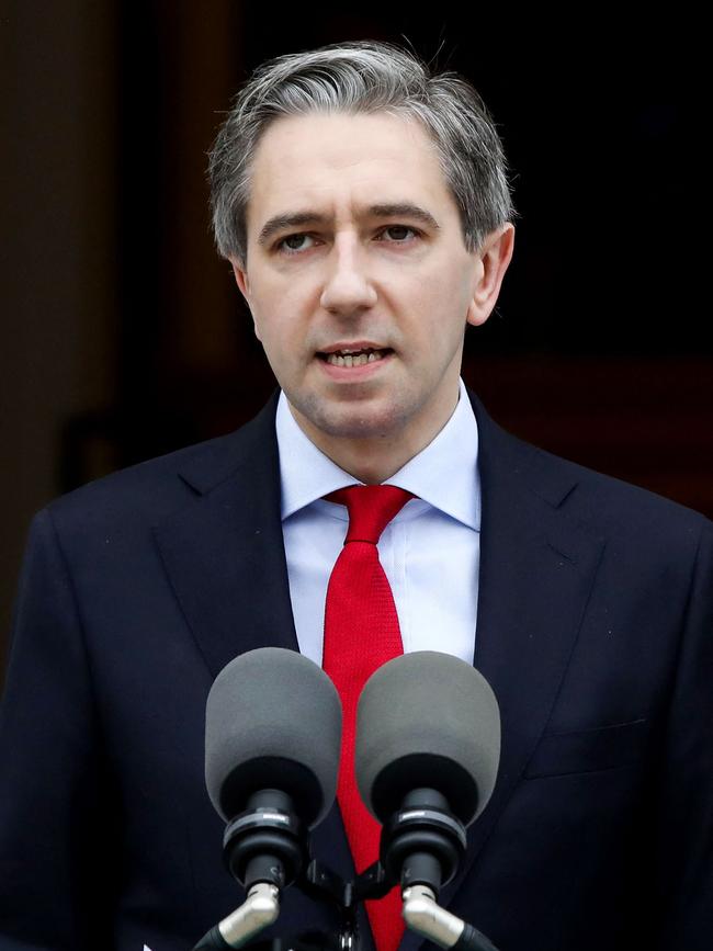 Ireland's Prime Minister Simon Harris.