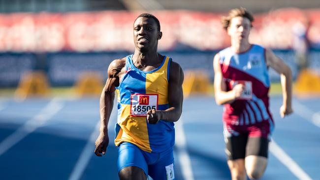 Rashid Kabba from Holroyd has his sights set on his events at the Australian championships.