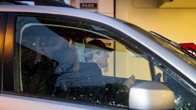 Robert Muller arrives at work in Washington last week. Picture: AP