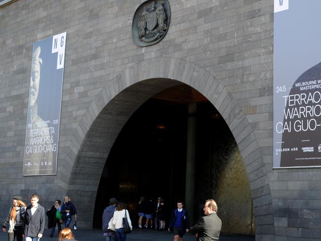 Generic shots of Melbourne.National Gallery of Victoria, St Kilda Road. Picture: Andrew Henshaw