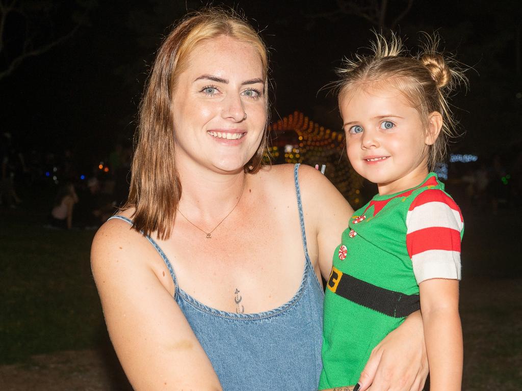 Tarni Stamm and Zahara Goodland at Carols in the Gardens, Mackay Regional Botanic Gardens, Saturday 2 December 2023 Picture:Michaela Harlow