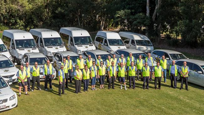 STAR Community Services operates more than 60 vehicles across the Redlands Coast, with the help of volunteers. Picture: Supplied.