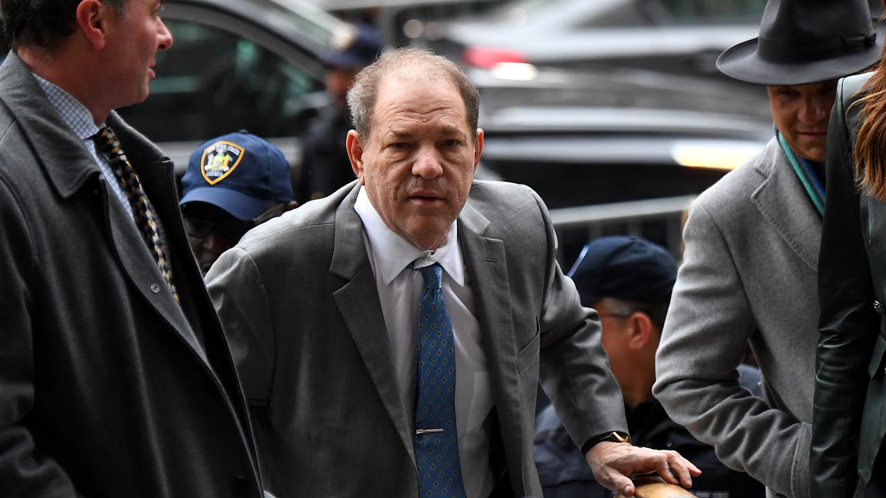 The disgraced movie mogul is currently serving a 23-year sentence in New York. Picture: AFP.