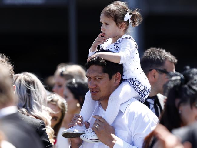 Racegoers of all shapes and sizes pack into Flemington. Picture: Michael Klein