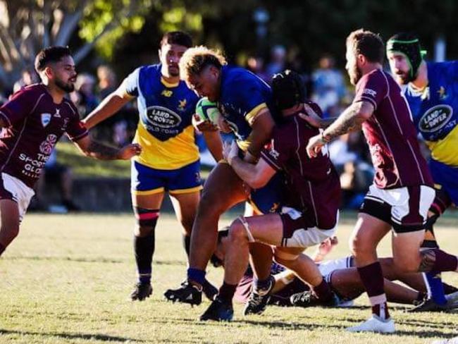 EJ Ifopo of Gold Coast Eagles