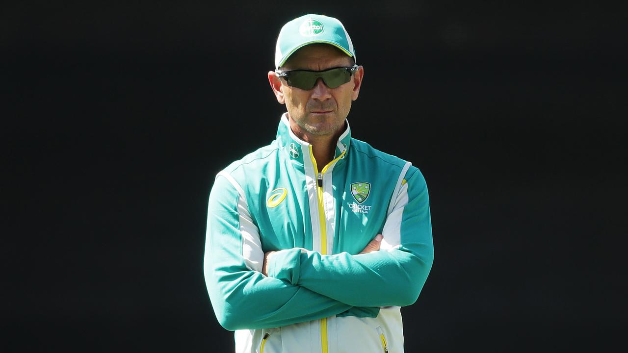 Langer will serve on Channel 7’s commentary team for the upcoming Test matches. (Photo by Mark Metcalfe/Getty Images)