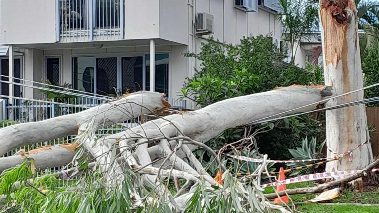 The fierce storms left destruction and tragedy in their wake. Picture: Facebook