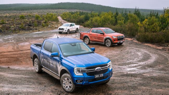 Dual-cab utes have held value comparitively well.